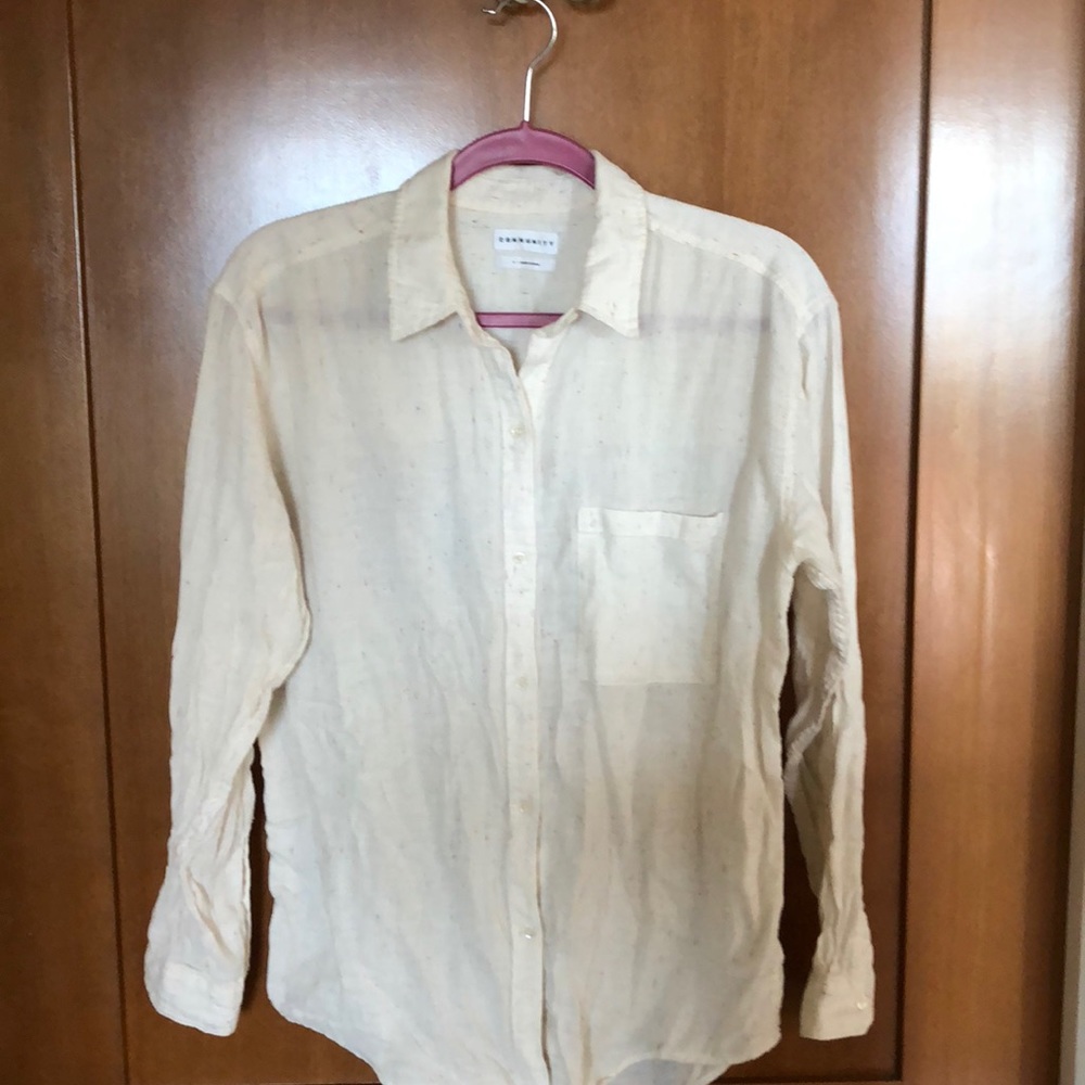 Community linen shirt